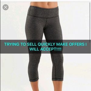Lululemon crops